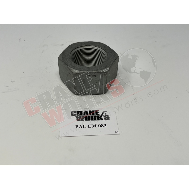 EM 083 | NEW HEX NUT M36X1.50|2.2″ x 2.2″ x 1.2″