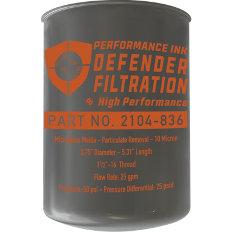 Performance Ink PI-2104-836 400HA-10 10 Micron Fuel Dispenser Filter