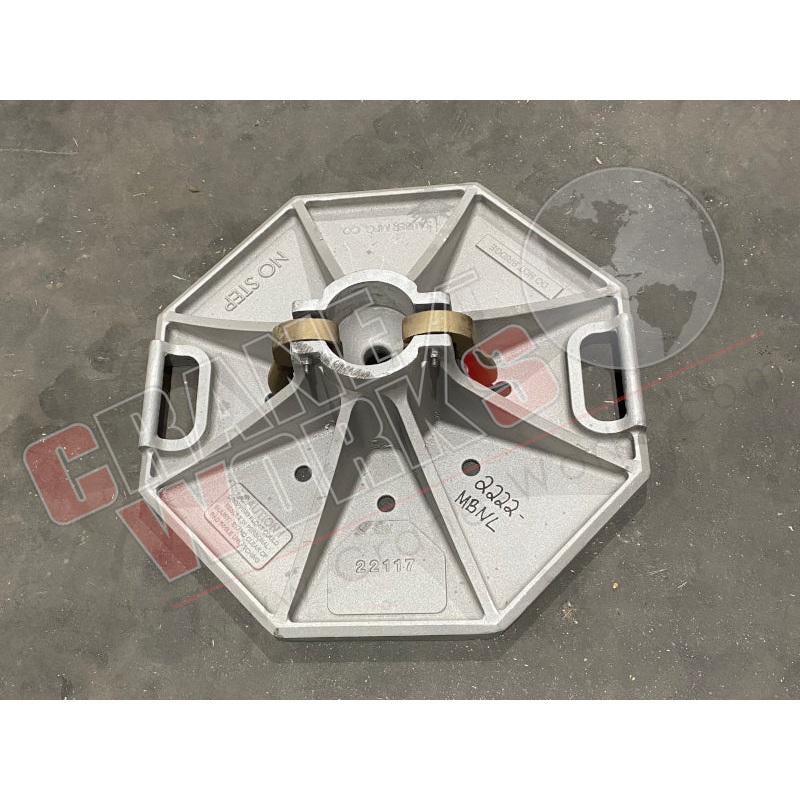 2222-MBNL | NEW 22 ALUMINUM OUTRIGGER PAD