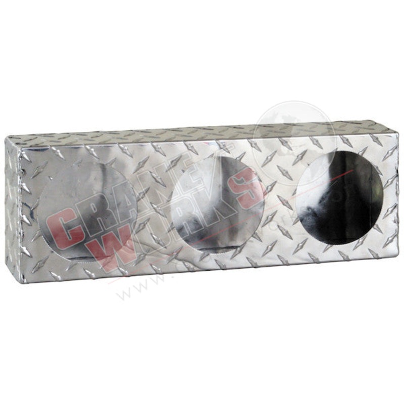 LB6183ALDT | NEW ALUMINUM TRIPLE ROUND LIGHT BOX