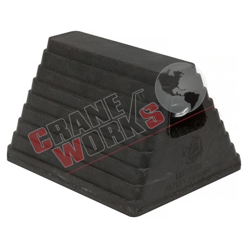 WC6810L | NEW RUBBER WHEEL CHOCK