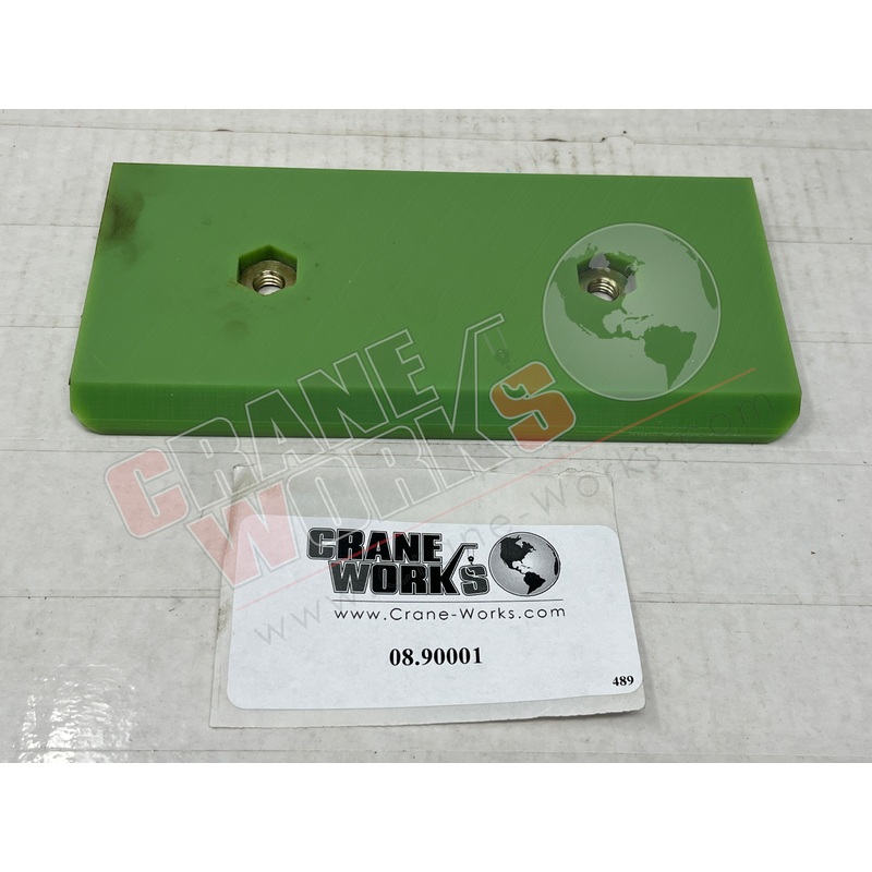 08.90001 | New Wear Pad; Sx O/R Inner Leg Tip Low/Out Leg Base