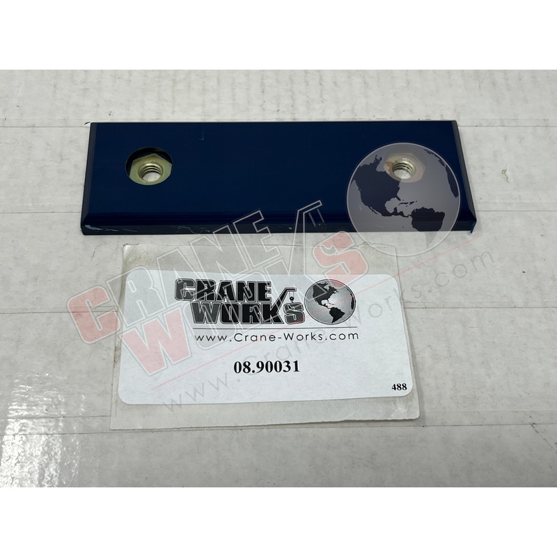 08.90031 | New Wear Pad; O/R Rear Btm F/Sx Units