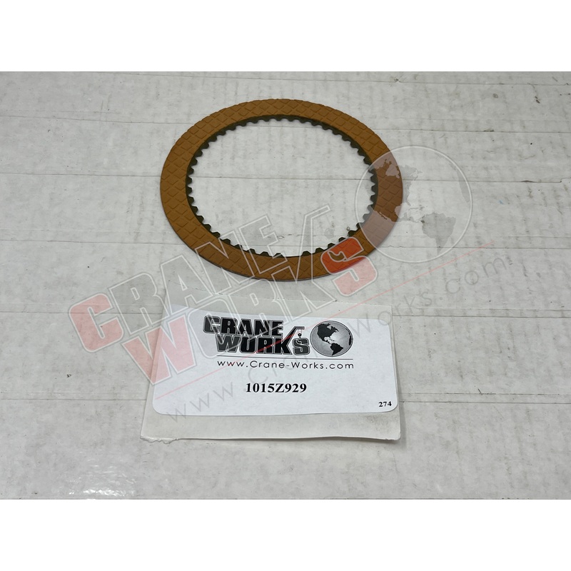 1015Z929 | New Friction Disc|5″ x 5″ x 0.1″