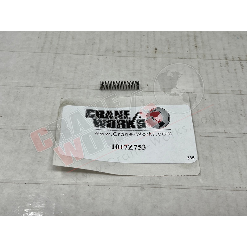 1017Z753 | New Spring|1.25″ x 0.25″ x 0.25″