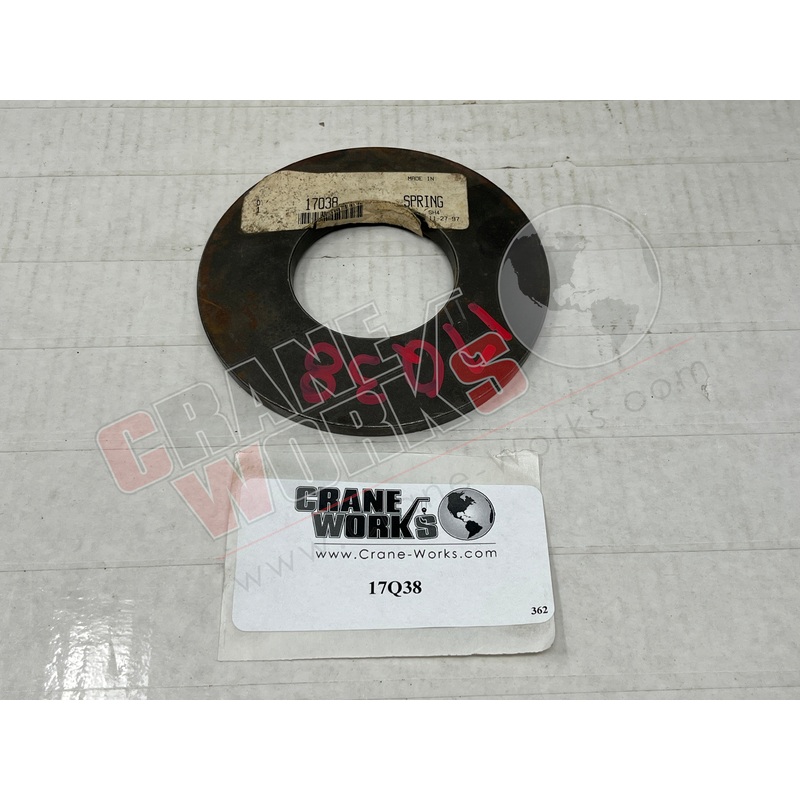 17Q38 | New Spring Washer|5.25″ x 5.25″ x 0.5″