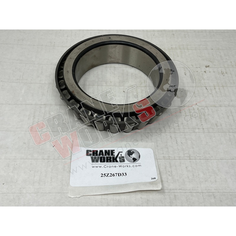 25Z267D33 | New Bearing Cone|6.5″ x 6.5″ x 1.75″