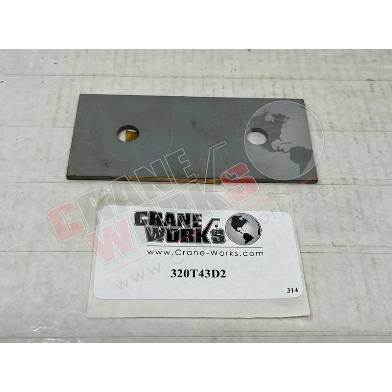 320T43D2 | New Shim|5.5″ x 2.5″ x 0.2″
