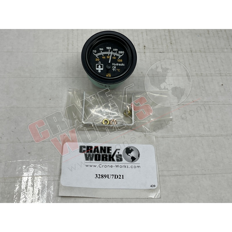 3289U7D21 | New Hyd Oil Temp Gauge