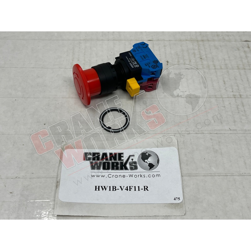 HW1B-V4F11-R | New E-Stop Switch Assy