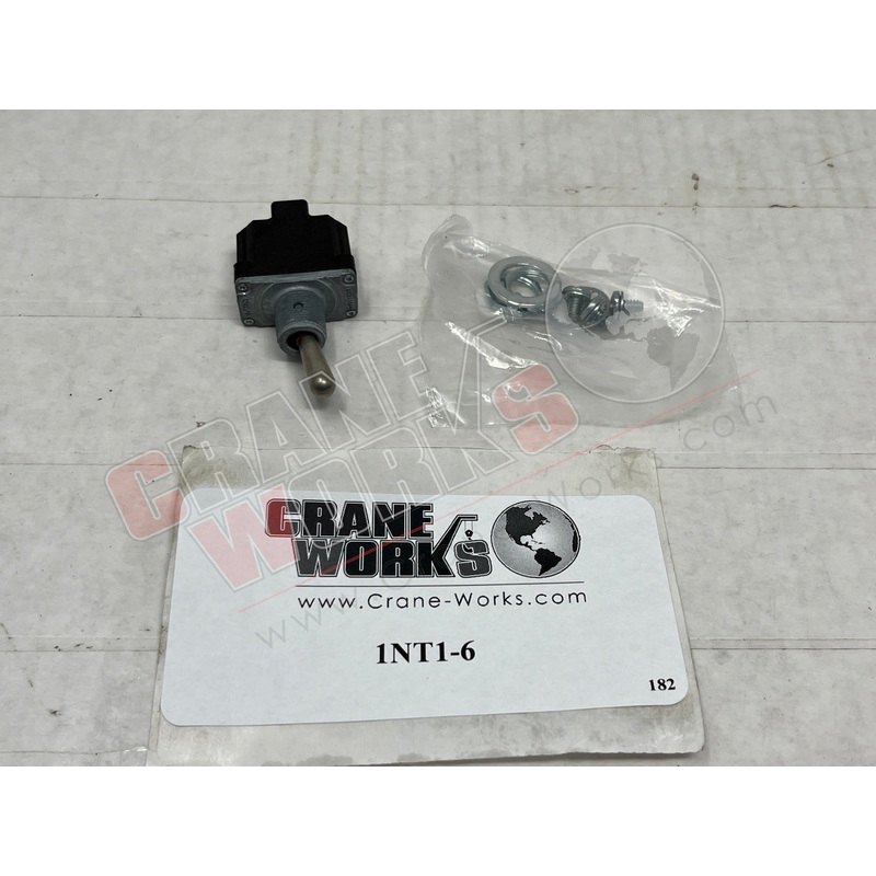 1NT1-6 | New Toggle Switch; (On) Off Spst