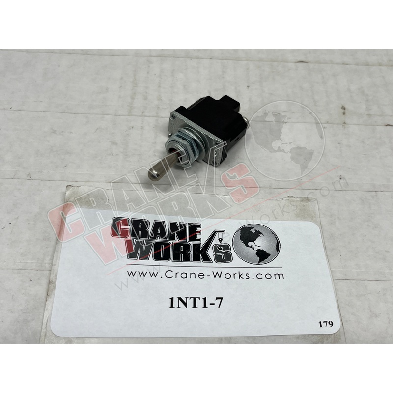 1NT1-7 | New Toggle Switch; (On) Off (On) Spdt