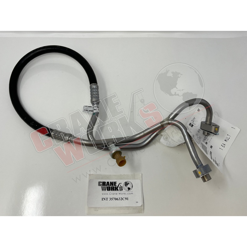 3570632C91 | New A/C Hose Assy Cond. To Eva