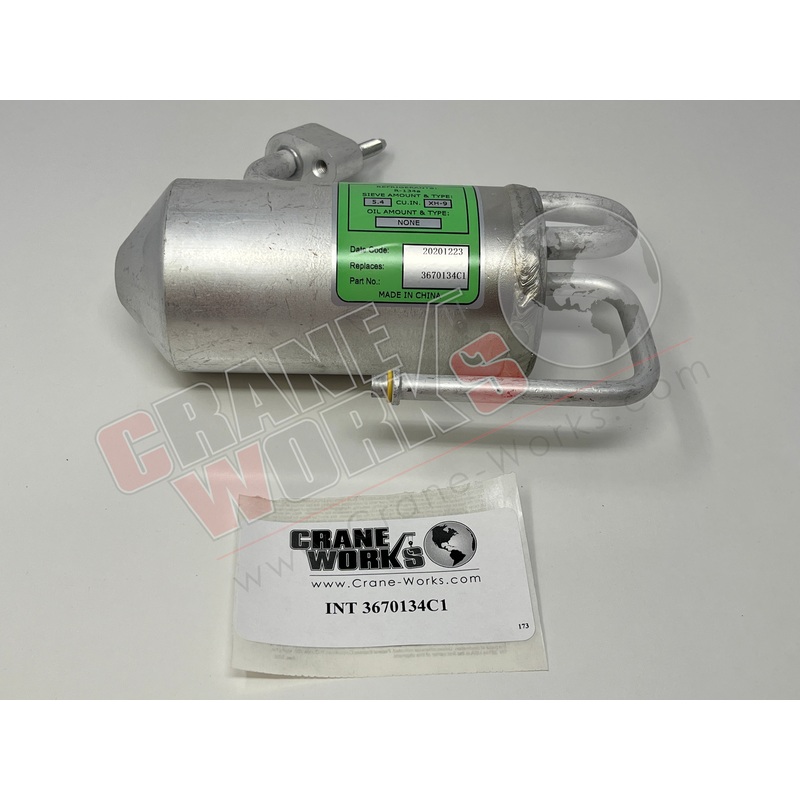 3670134C1 | New A/C Drier|8.5″ x 8″ x 3″