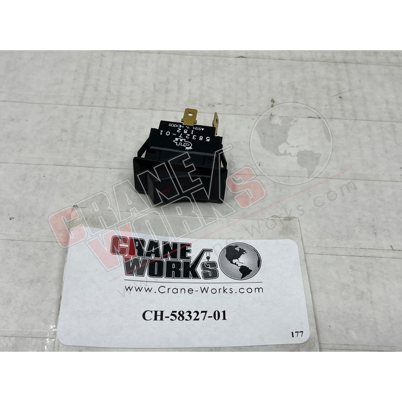 CH-58327-01 | New Rocker Switch; Spst Off-On Red Led