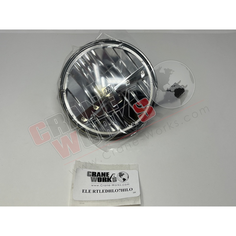 RTLEDHLO7HILO | New Led Headlamp Round