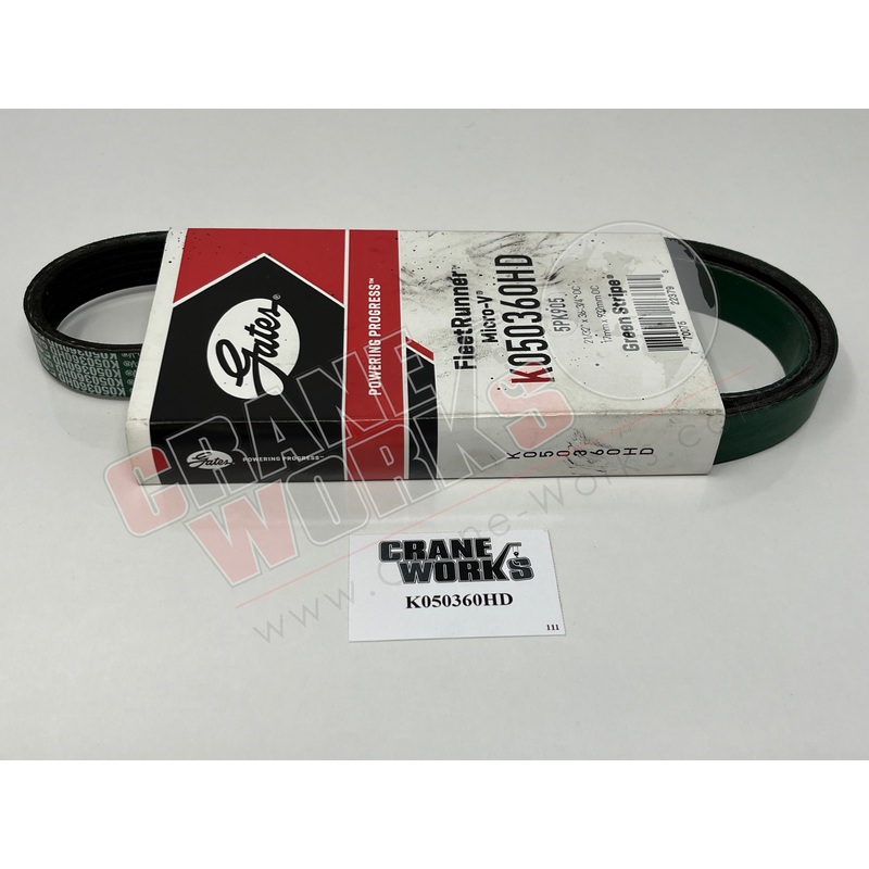 K050360HD | New Micro V Belt|9.5″ x 3.25″ x 1″