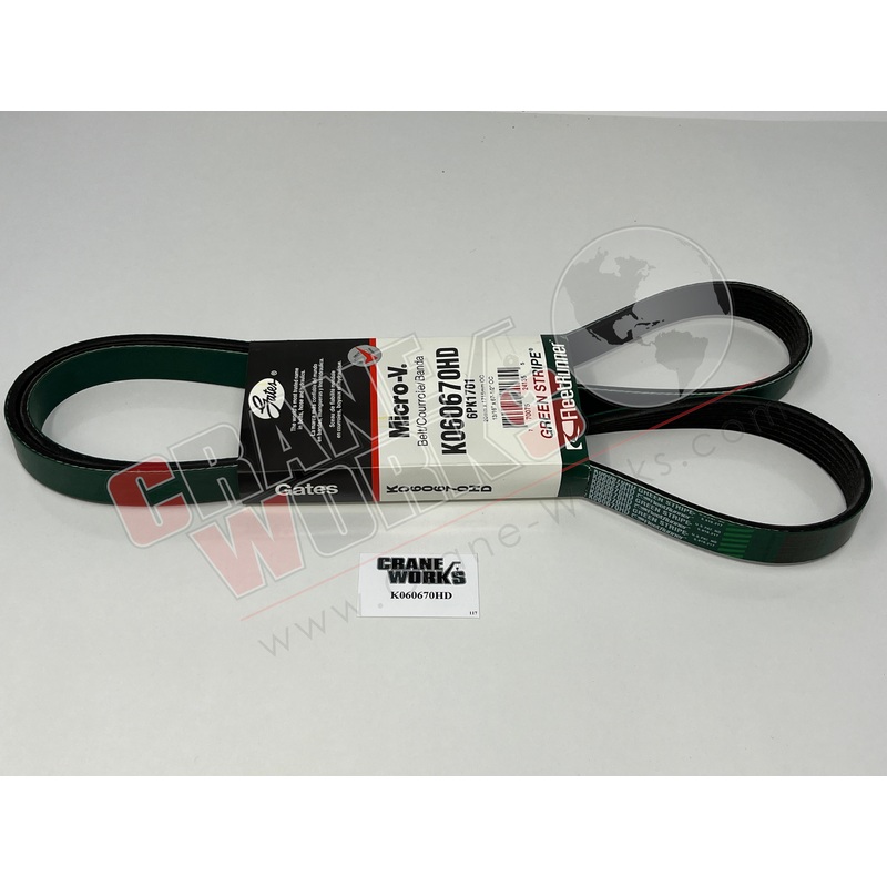 K060670HD | New Belt|15″ x 3.25″ x 1″