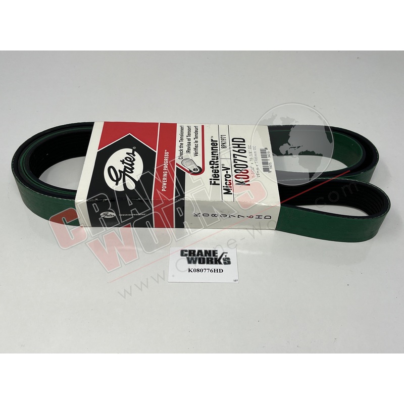 K080776HD | New Micro-V Serpentine Belt