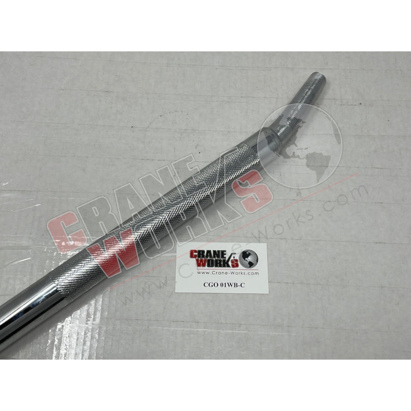 01WB-C | NEW CHROME WINCH BAR|35″ x 2.5″ x 1.5″