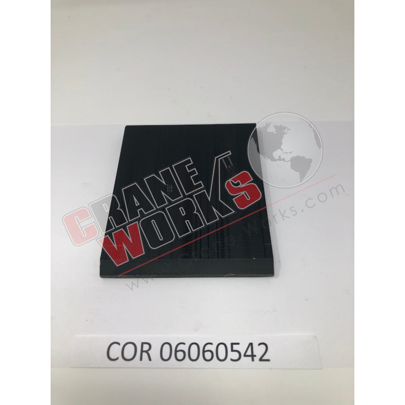 06060542 | NEW WEAR PAD|5.8″ x 4.8″ x 0.3″