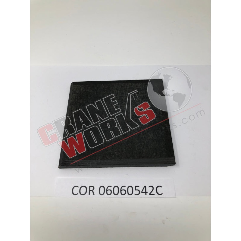 06060542C | NEW WEAR PAD|5.8″ x 5.5″ x 0.3″