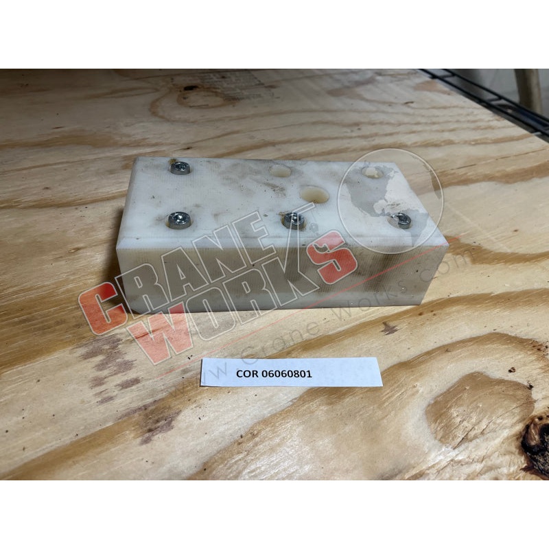 06060801 | NEW REST PAD, WB95|8″ x 4″ x 2.5″