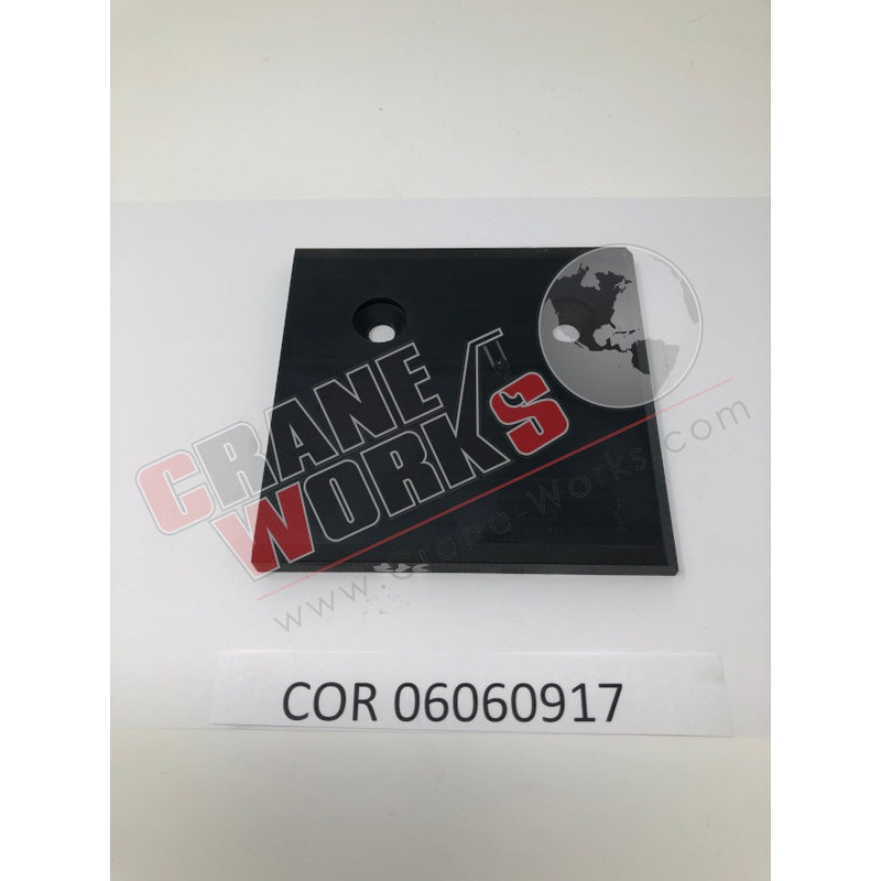 06060917 | NEW WEAR PAD|5.3″ x 5.3″ x 0.3″