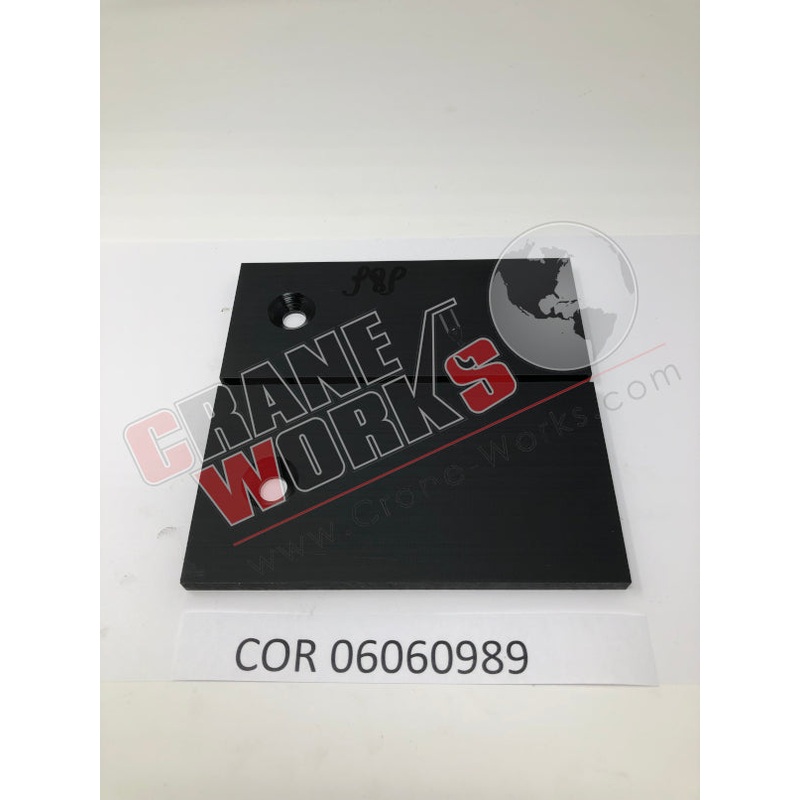06060989 | NEW WEAR PAD|6.3″ x 6.3″ x 0.3″