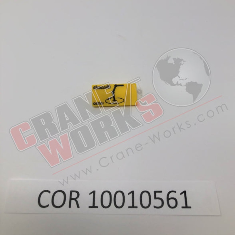 10010561 | NEW ROTATE CLOCKWISE PLATE/STICKER