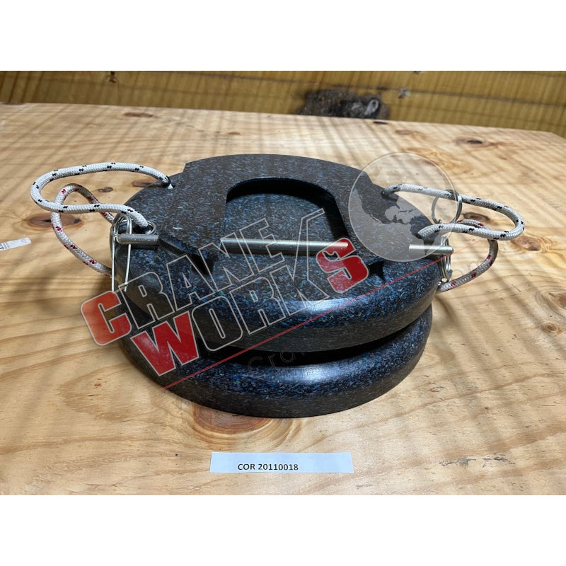 20110018 | NEW OUTRIGGER PAD 350MM/13.75INCH