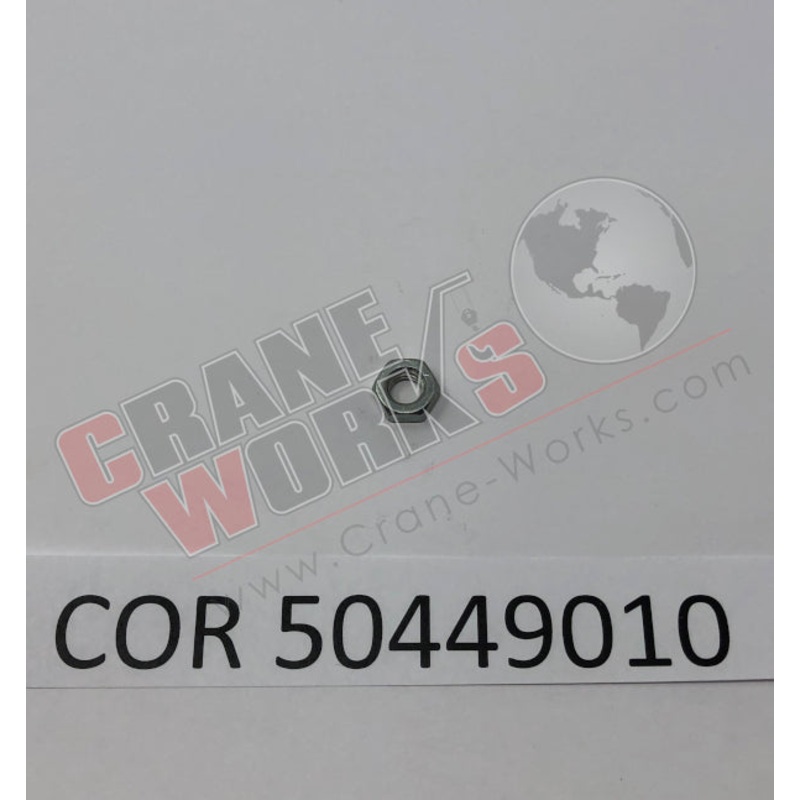 50449010 | NEW HEX NUT M6, INDICATOR PIN