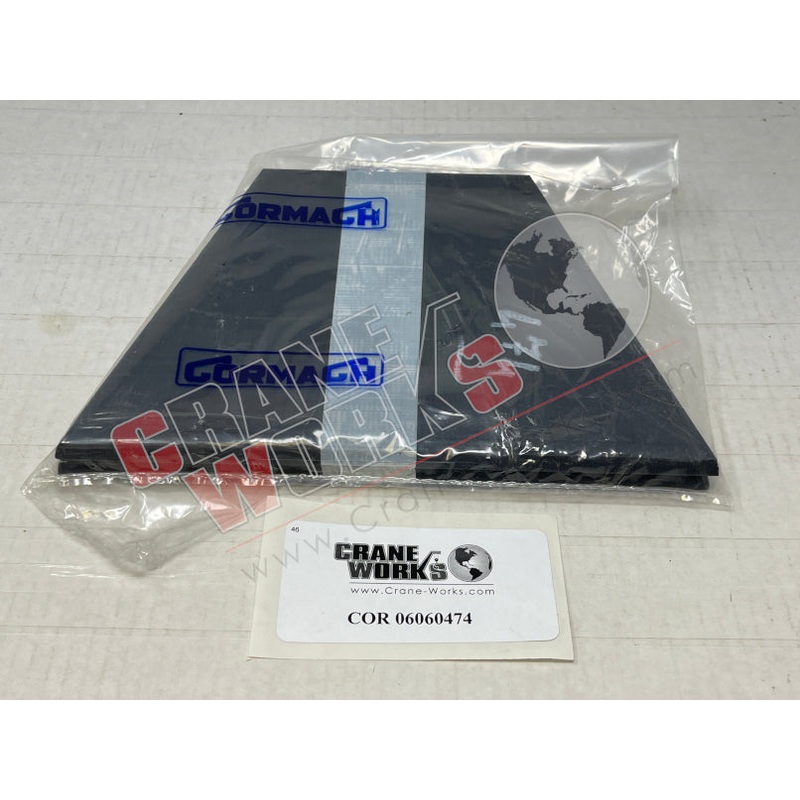 06060474 | NEW WEAR PAD|10.25″ x 6.5″ x 0.4″