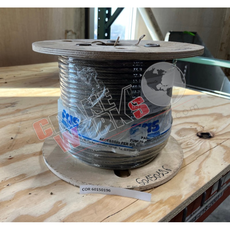 60150196 | NEW ROPE 8MM LENGTH 55MT
