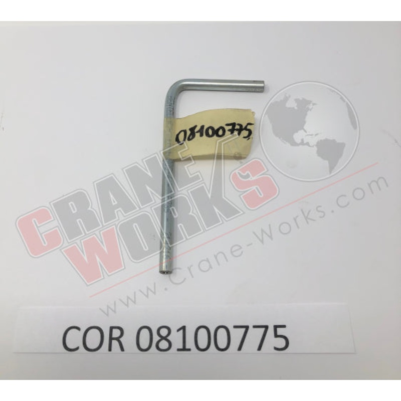 08100775 | NEW PREBENT STEEL HYDRAULIC PIPE