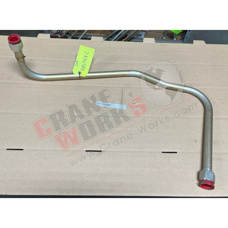 081021468 | NEW PREBENT STEEL HYDRAULIC PIPE