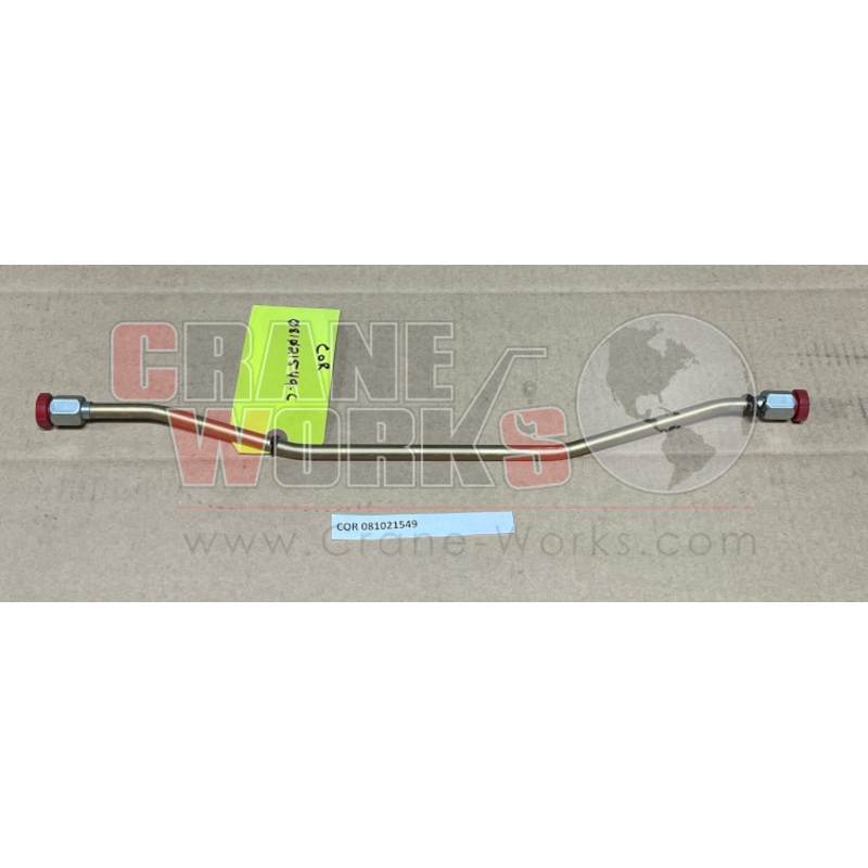 081021549 | NEW PIPE FRONT OUTRIGGER CYL WB95