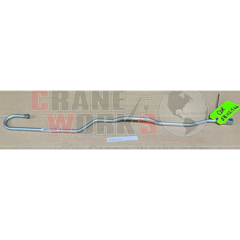 081021566 | NEW PREBENT STEEL HYDRAULIC PIPE