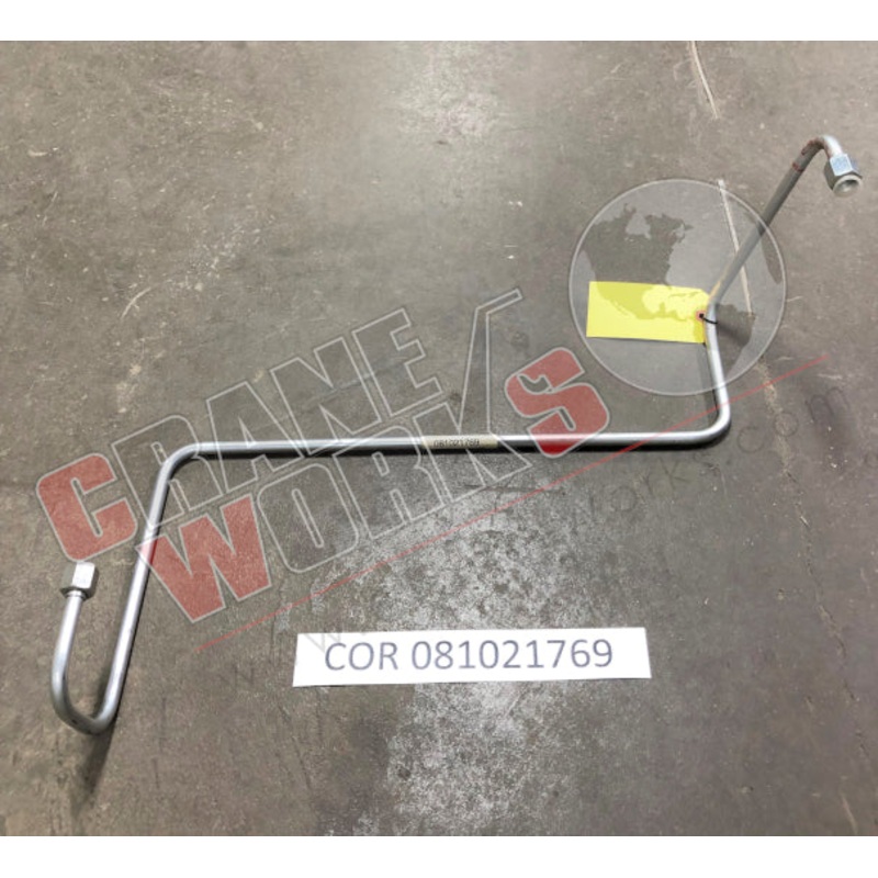 081021769 | NEW PREBENT STEEL HYDRAULIC PIPE