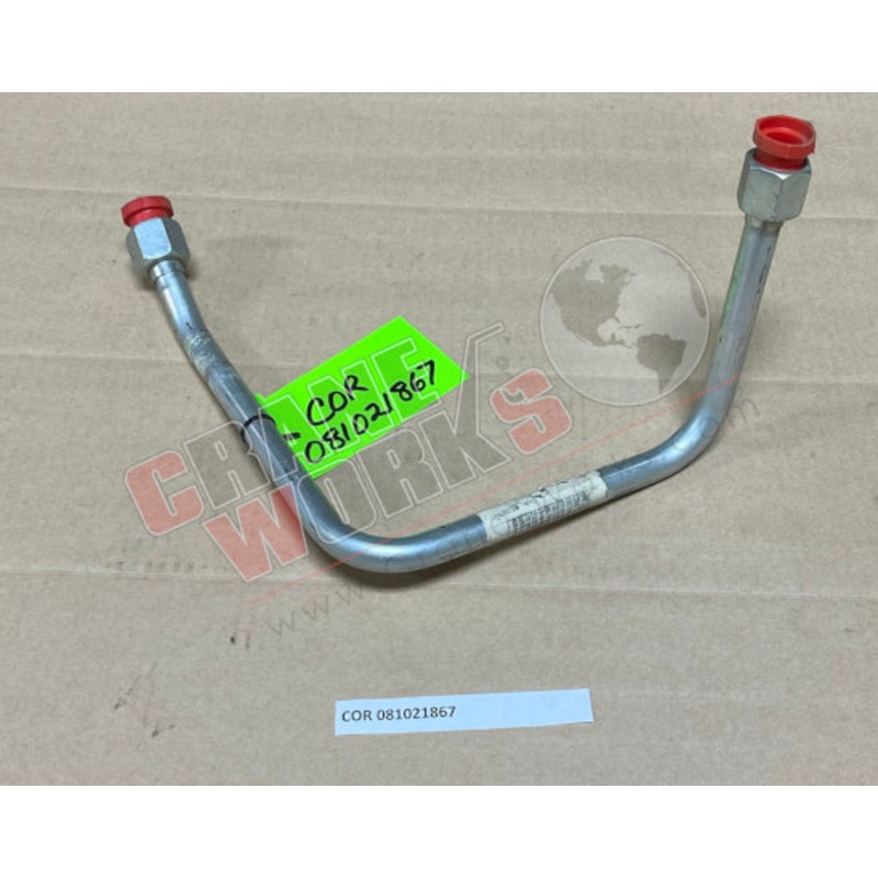 081021867 | NEW PREBENT HYDRAULIC STEEL PIPE