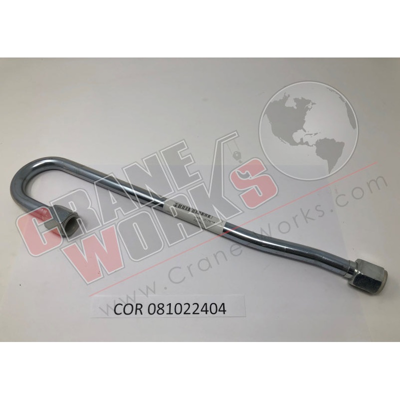 081022404 | NEW PREBENT STEEL HYDRAULIC PIPE