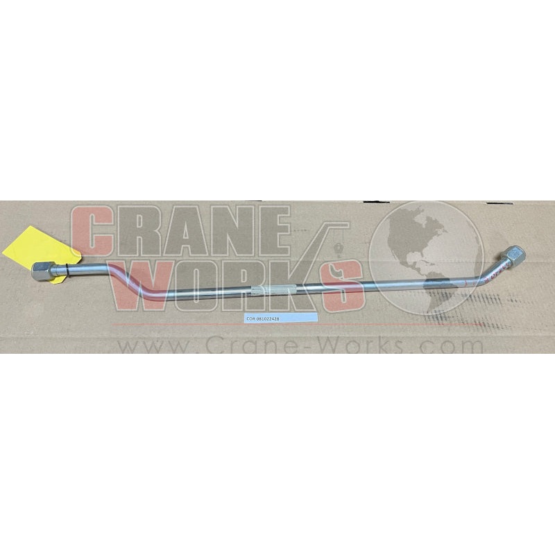 081022428 | NEW PREBENT STEEL HYDRAULIC PIPE