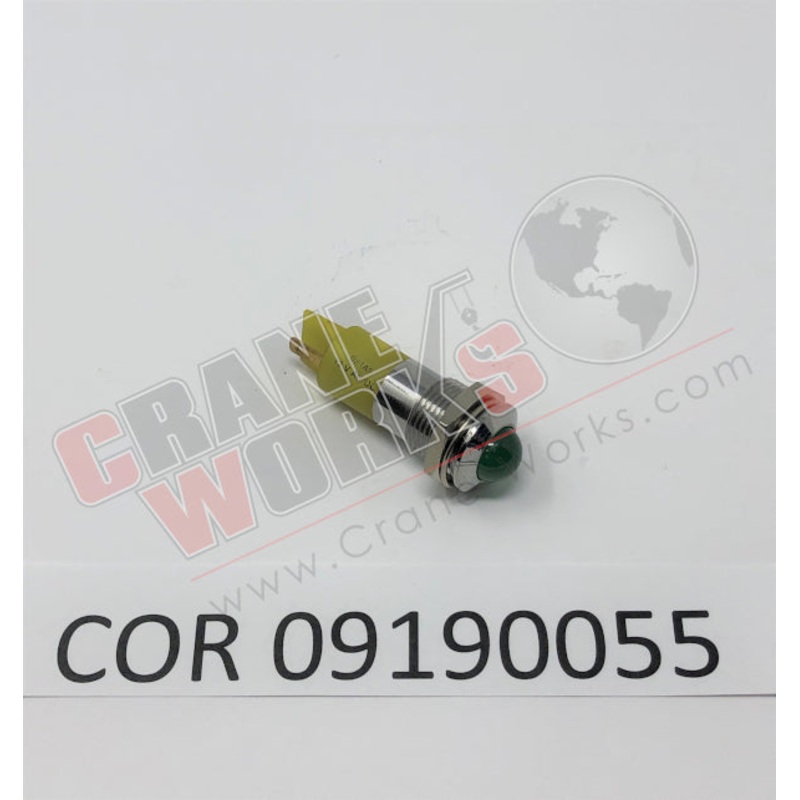 09190055 | NEW GREEN LED 12V|1.8″ x 0.8″ x 0.8″