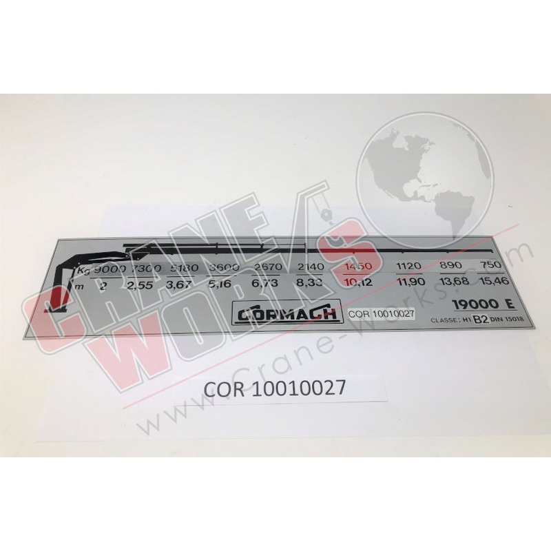 10010027 | NEW PLATE/STICKER   Q01