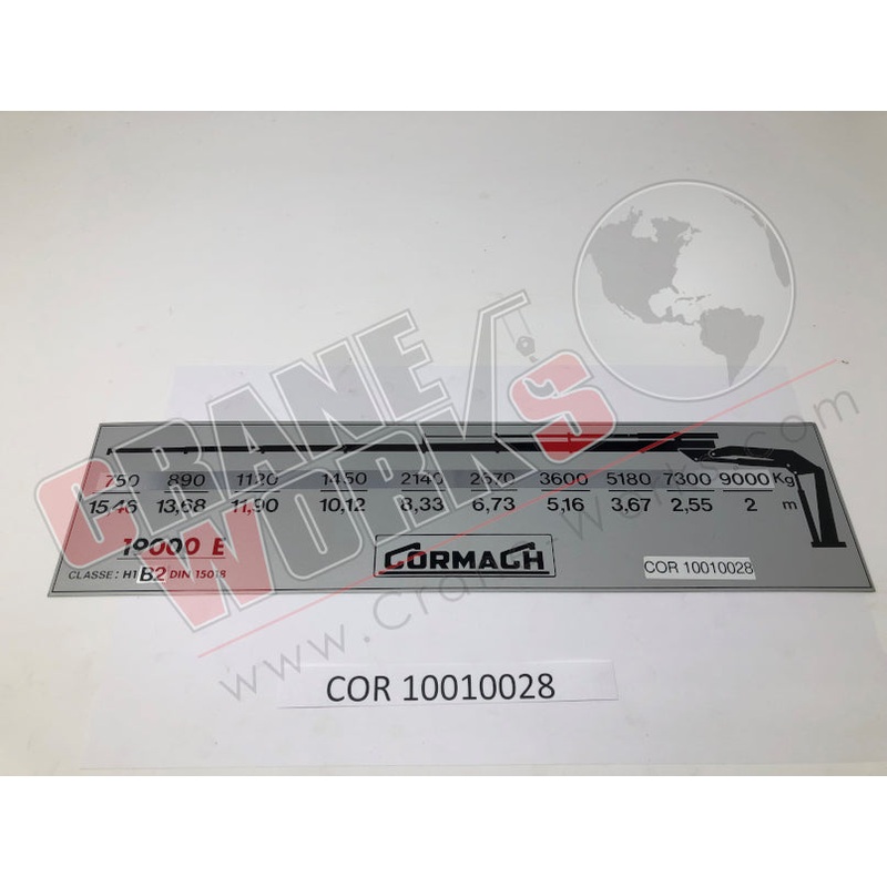 10010028 | NEW PLATE/STICKER   Q01