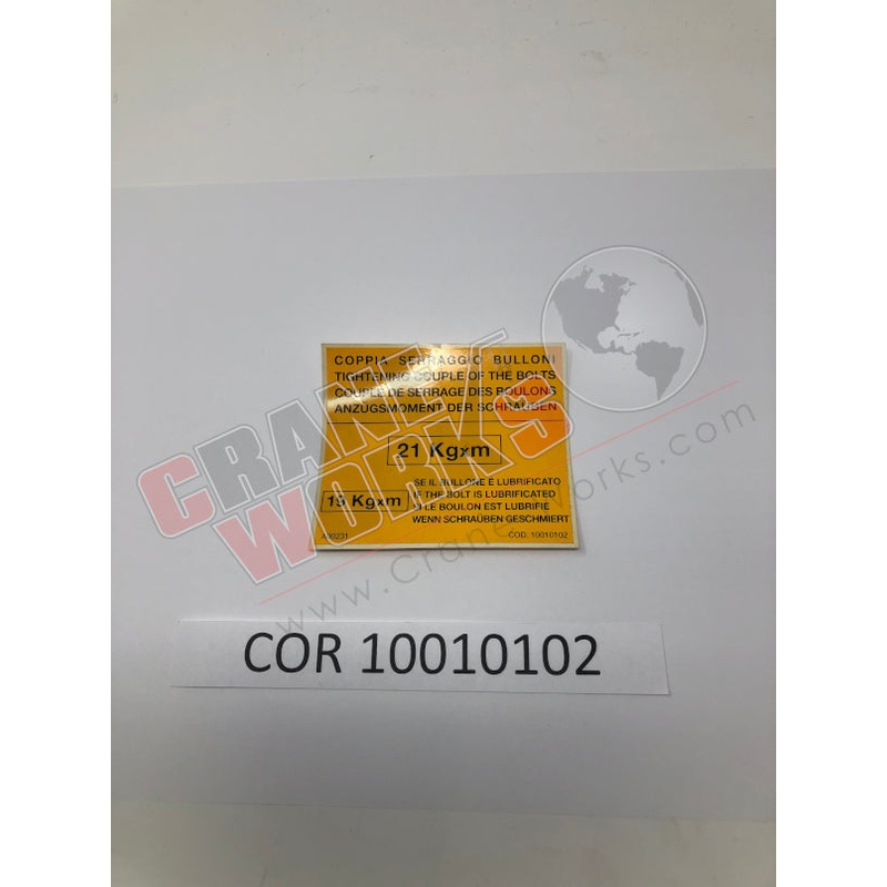 10010102 | NEW DECAL   P01|3″ x 2.3″ x 0.1″