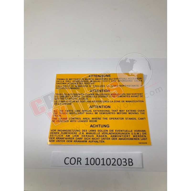 10010203B | NEW DECAL   P03|6.8″ x 5.5″ x 0.1″