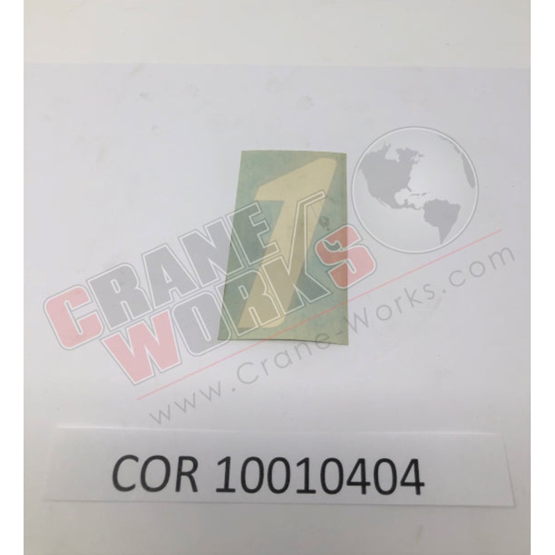 10010404 | NEW PLATE/STICKER   Q02