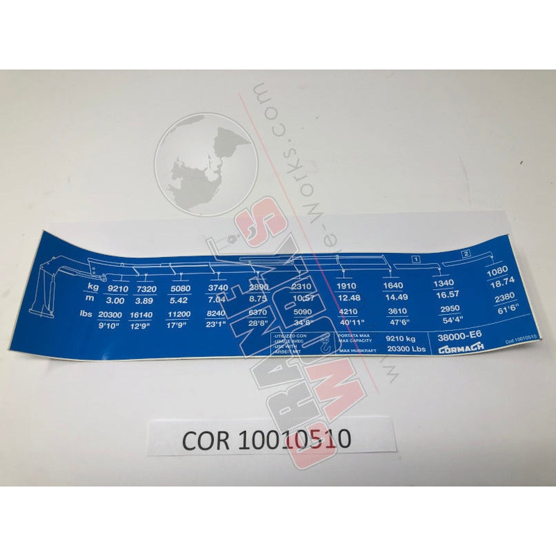 10010510 | NEW LOAD CHART 38000-E6   P03