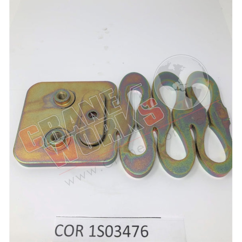 1S03476 | NEW BRASS PLATE / JIB BOOM